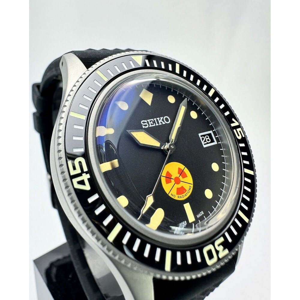 Custom Seiko Mod Fifty Fathoms No Rad w Date 40mm